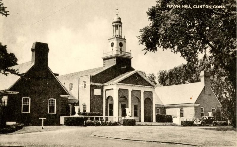 CT - Clinton. Town Hall