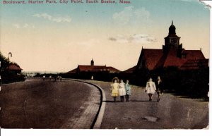 USA City Point / South Boston Massachusetts / 1913 / Spooky Kids / Mason Bros