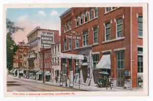 Lyric & Orpheum Theatres, Allentown PA