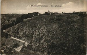 CPA Crozant Vue Generale FRANCE (1050255)