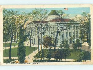 W-Border GROUNDS AT THE CAPITOL BUILDING Raleigh North Carolina NC G2205