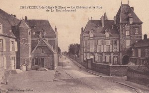 Crevecour Le Grand Chateau De La Rue Antique French Postcard