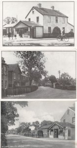 Old Windsor Post Office Bicycle Burfield Rd St Lukes Berks 3x Postcard s