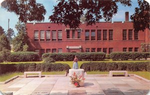 Marietta, GA Georgia  NATIONAL PTA MONUMENT & HIGH SCHOOL  ca1950's Postcard