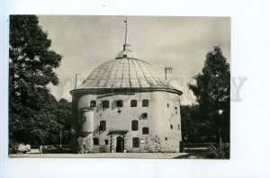 253982 RUSSIA VYBORG cafe round tower old postcard