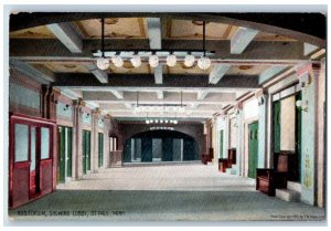 St. Paul Minnesota Postcard Auditorium Showing Lobby View 1910 Vintage Antique