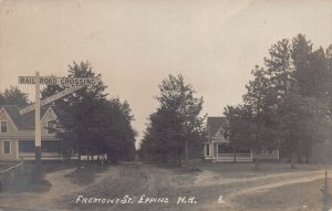 J81/ Epping New Hampshire RPPC Postcard c1910 Fremont St Homes 187