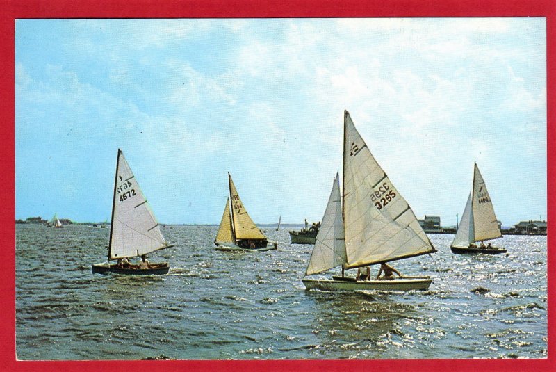 STARTING A SAIL BOAT RACE, ,  FLORIDA  SEE SCAN  PC68