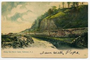 NJ Along the Morris Canal Paterson 1906