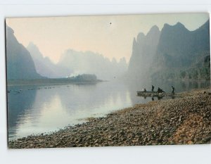 M-179045 Lijiang Ferry at dawn China