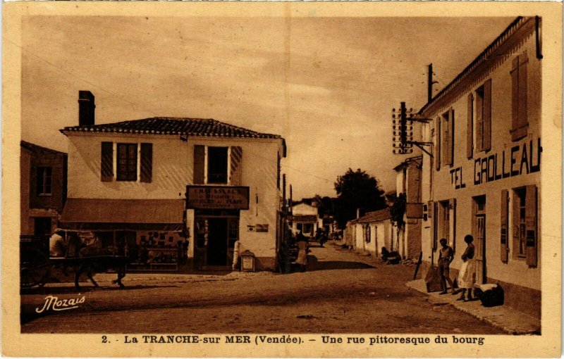 CPA La Tranche-sur -MEr - Une rue pittoresque du bourg (112658)