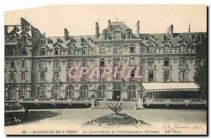 Old Postcard Bagnoles de L'Orne Grand Hotel of the Thermal Establishment