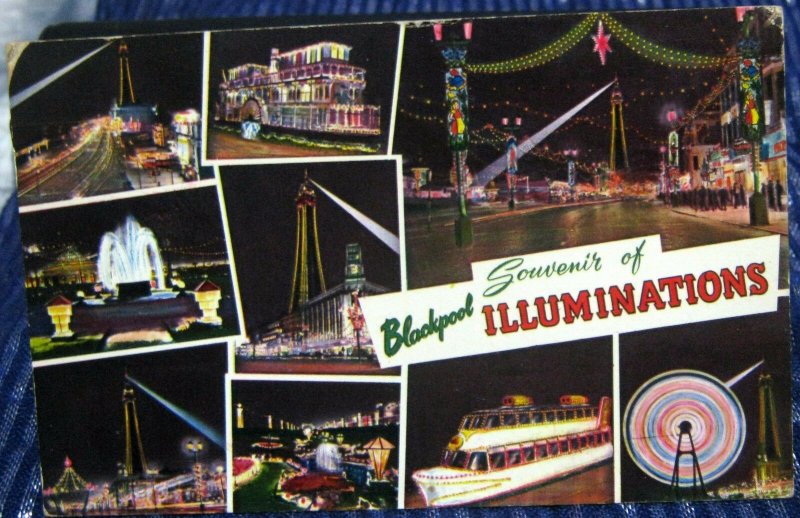 England Blackpool Souvenir Illuminations - posted