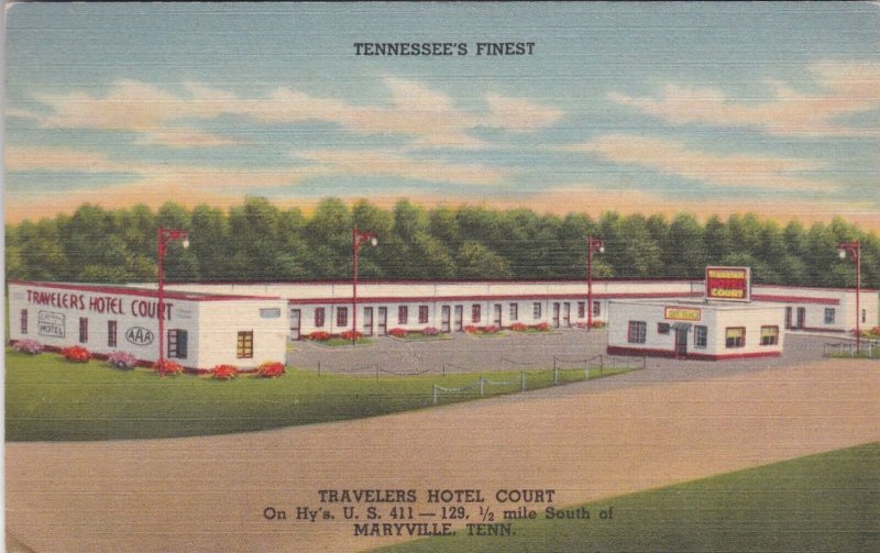 Tennessee Maryville Travelers Hotel Court Highway U S 441 sk2644