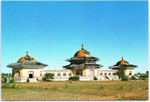 VINTAGE CHINA ILLUSTRATED MAXIMUM CARD INNER MONGOLIA: MAUSOLEUM OF GENGHIS KHAN