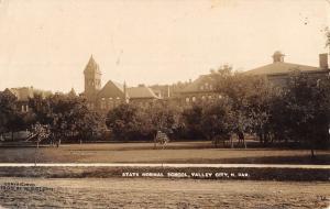 Valley City North Dakota State Normal School Real Photo Antique Postcard K98612