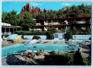 1987 Sedona Arizona Vintage Postcard Quality Inn Kings Ransom Motor Hotel Lounge