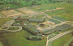 Ann Arbor Michigan 1970s Postcard Pioneer High School Aerial View