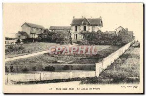 Old Postcard Ver Sur Mer Lighthouse Cottage Guesthouse