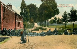 Military, Belgium Troops, Action Around Louvaln, W.C. No. A.145