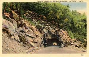 VA - Shenandoah Nat'l Park. Tunnel on Skyline Drive