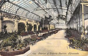 uk11675 interior of victoria pavilion ilfracombe real photo uk