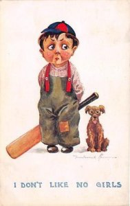  Base Ball Baseball Postcard