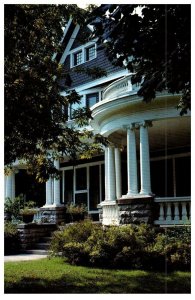 Scene of the Front Porch Campaign Warren Hardings Home Marion Ohio Postcard