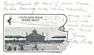 massachusetts Revere Beach   State Bath  House