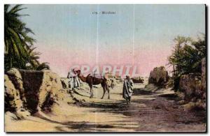 Old Postcard Algeria Marabour