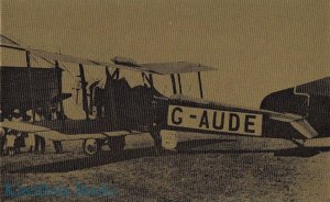 Postcard Qantas Airways Golden Year 50th Australia Airplane