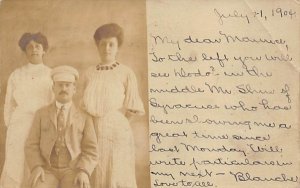 Photo of two women and a man in Atlantic City, New Jersey