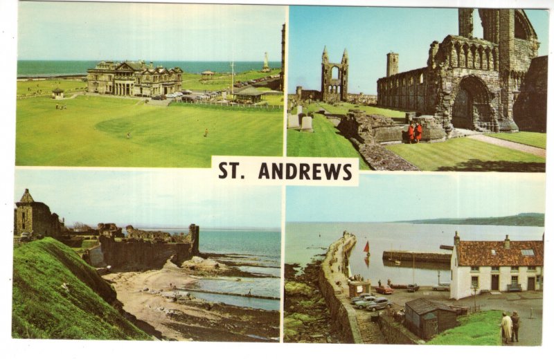 Golfing, Club House, Beach, Dock, Ruins, St Andrews, Scotland