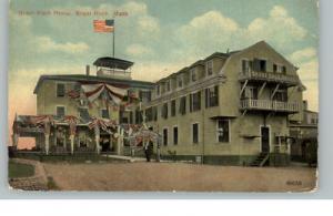 BRANT ROCK MA Brant Rock House c1910 Postcard