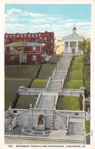 Monument Terrace And Courthouse Lynchburg, Virginia USA