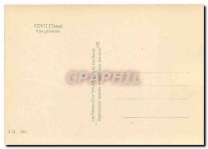 Postcard Modern Corte Corse General view