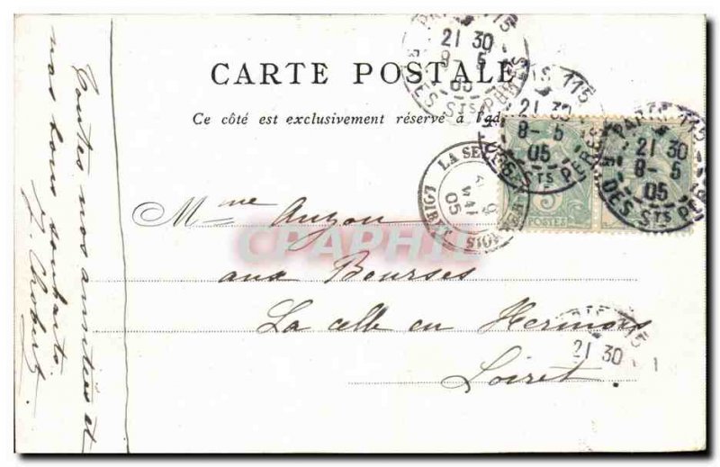 Old Postcard Paris Opera