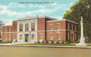 Douglas Colorado Coffee County  Court House Vintage Postcard AA63469