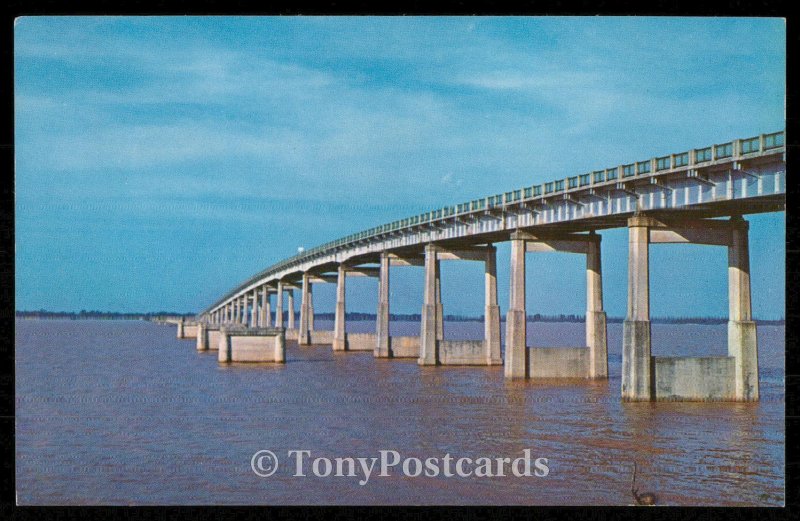 Bridge Across Santee River and Lake Marion