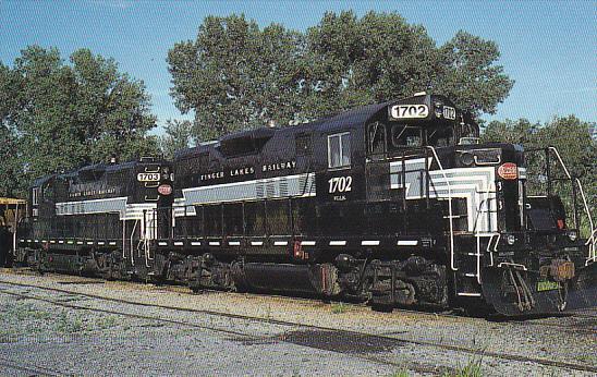 Finger Lakes Railway GP-9 Locomotives #1702 and #1703 New York