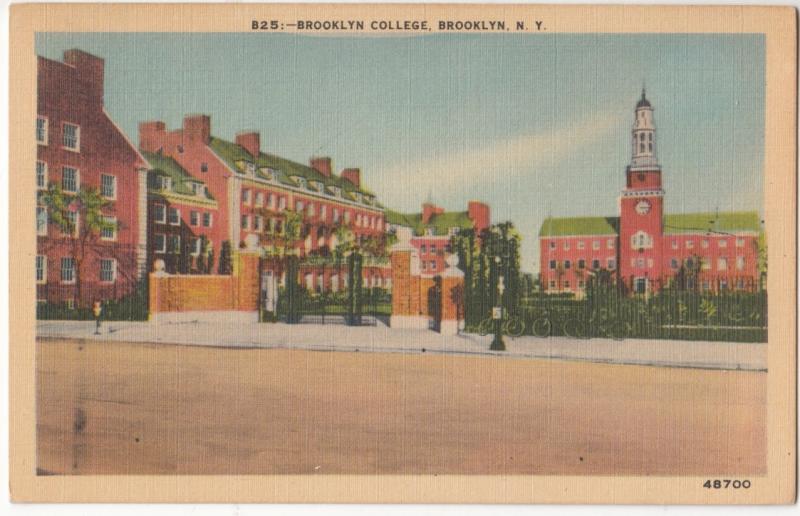 Brooklyn College, Brooklyn, New York, unused Postcard