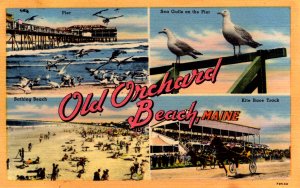 Old Orchard Beach, Maine - Four Views of the City - c1940