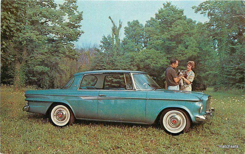 1962 Studebaker Auto Dealership Lark Daytona Hardtop postcard 8580