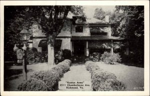 Richmond Virginia VA Hotel Motel 1930s-50s Postcard