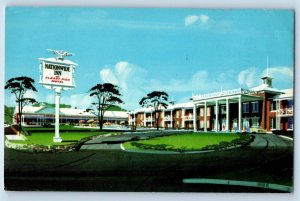 1960 Nationwide Inn Albert Pick Motel Columbus Ohio OH Meter Vintage Postcard