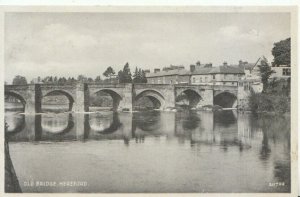 Herefordshire Postcard - View of The Old Bridge - Ref TZ3271