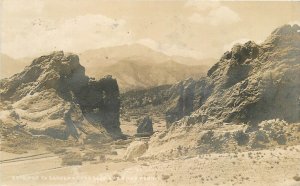 Postcard Colorado Springs 1909 Gateway to Garden of Gods Pines Peak 23-405