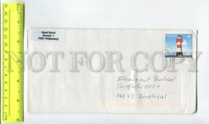 476704 2011 year Germany Roter Sand Lighthouse postal COVER