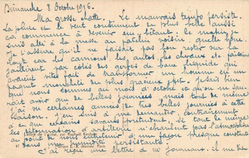 Artist Signed Raphael Kirchner Reading Female 05.18