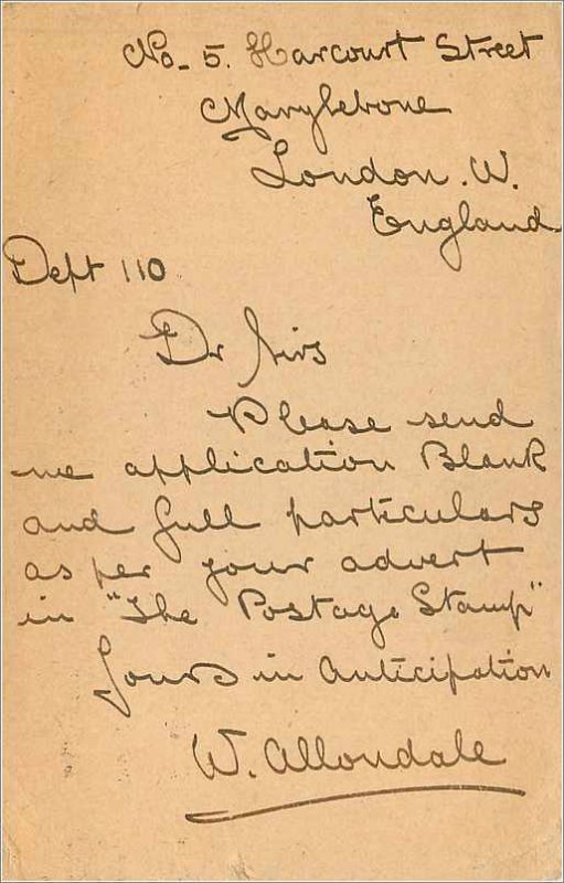 Entier Postal Stationery 1 / 2p for USA